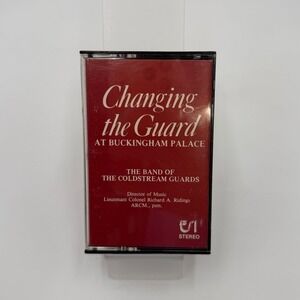 *RARE* Vintage Changing the Guard‎ Buckingham Palace Cassette Tape